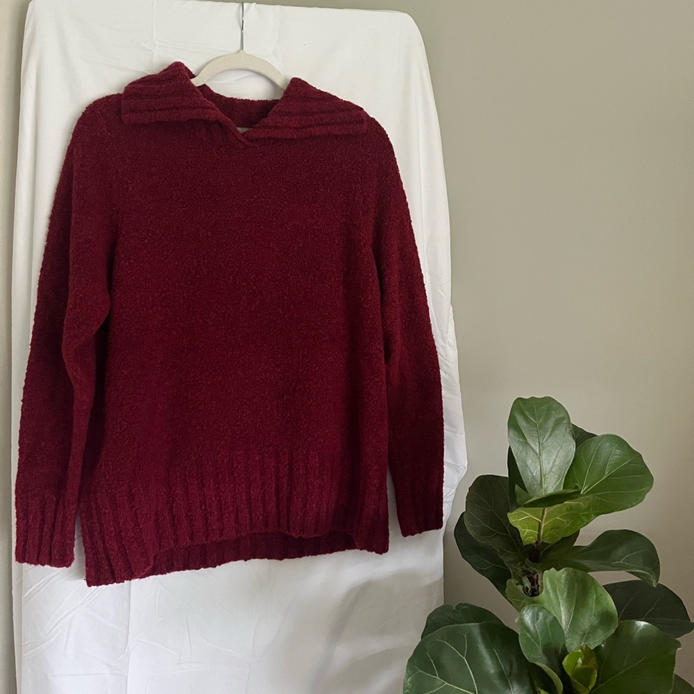 Croft & Barrow Red Sweater